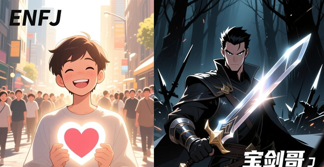 ENFJ人格等于宝剑哥吗？两者区别与真实特征解析