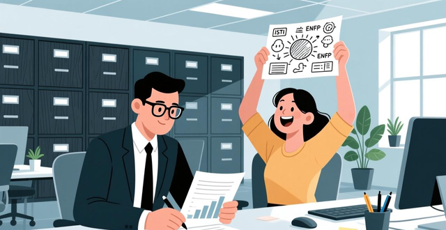ISTJ和ENFP配对合适吗？性格差异大但能互补