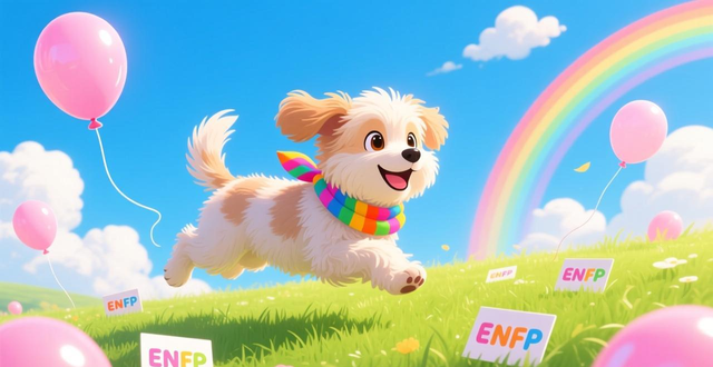 ENFP是什么意思全称？原来就是超爱玩的快乐小狗
