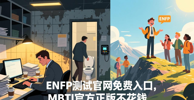 ENFP测试官网免费入口，MBTI官方正版不花钱