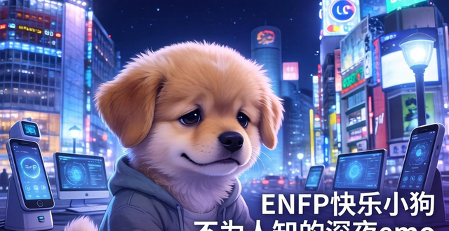 ENFP快乐小狗不为人知的深夜emo：如何在智能时代找到自己的路