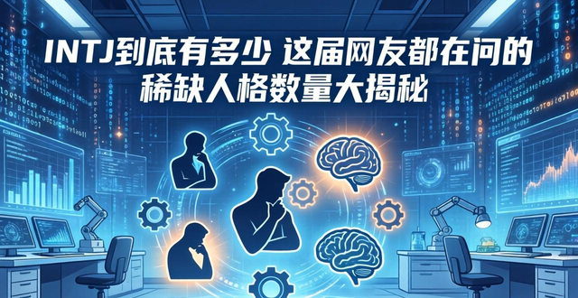 INTJ到底有多少 这届网友都在问的稀缺人格数量大揭秘