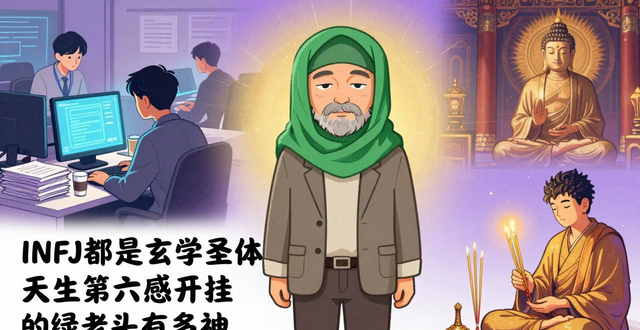 INFJ都是玄学圣体 天生第六感开挂的绿老头有多神