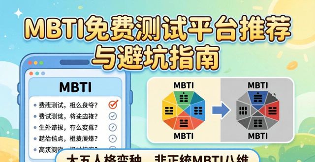 MBTI免费测试平台推荐与避坑指南
