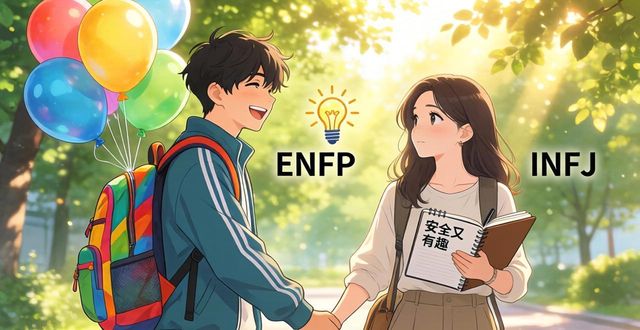 enfp和infj谁吸引谁呢 ENFP和INFJ谁吸引谁呢 MBTI官配CP到底谁上头