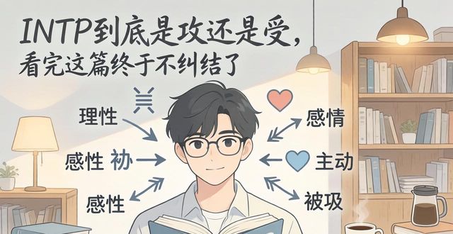 INTP到底是攻还是受，看完这篇终于不纠结了