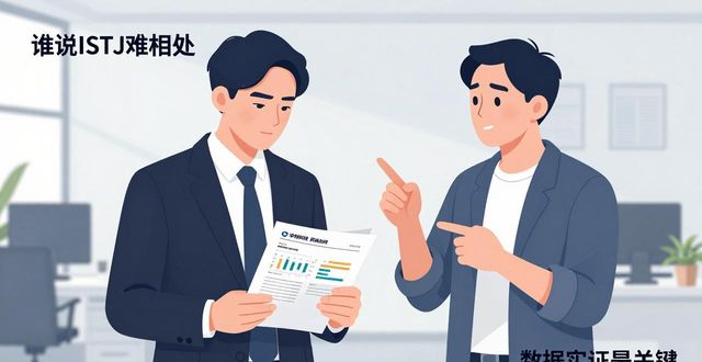 谁说ISTJ难相处我看那是你不懂打开方式
