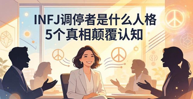 INFP调停者是什么人格 5个真相颠覆认知